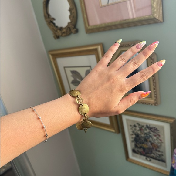 handmade gold bracelet - Picture 2 of 6